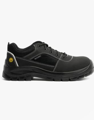 Skechers Mens Skechers Work 200001EC TROPHUS Mens Safety Trainers Black - Size: 6.5
