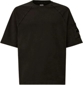 C.P. Company Accessoires - Heren - T-shirts - Zwart - S - Katoen - Tops