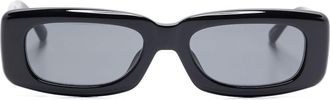 The Attico x Linda Farrow Mini Marfa sunglasses - Black