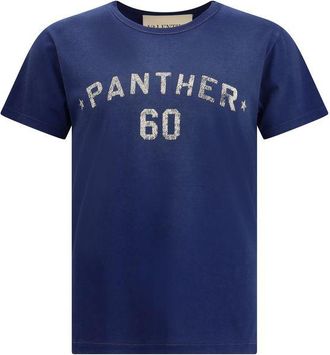Valentino Blue Cotton Mens T-Shirt