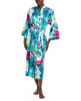 Natori Viva Printed Satin Robe