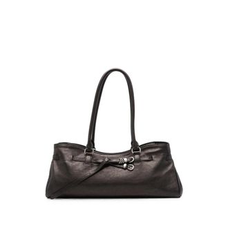 Margesherwood Grandma Used Belt-detail Leather Shoulder Bag