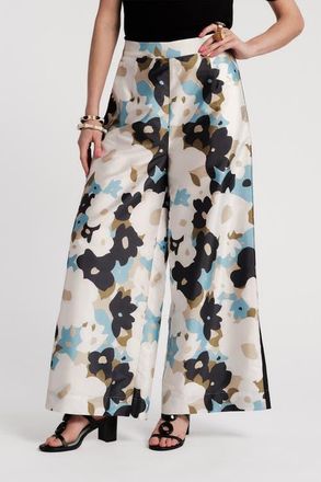 Frances Valentine Palazzo Pant Morning Dew in Blue/multi at Nordstrom, Size 12