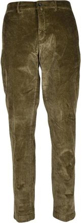 Siviglia Chino Slim Fit - Heren - Straight fit broeken - Groen - W36 - Katoen - Broeken