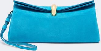 Jacquemus Clutch Val&eacute;rie in pelle effetto coccodrillo
