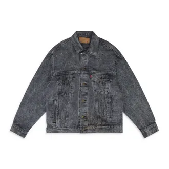 Levi's BLACK VINTAGE TRUCKER DENIM JACKET