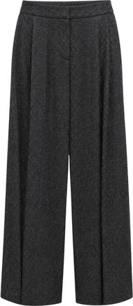 Meimeij M6Iae4 Pantaloni a Gamba Larga - - Trousers - Donna - Grigio - M
