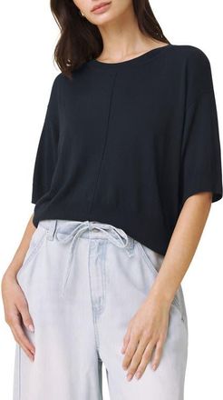 Splendid Erica Crewneck Sweater in Navy Blue at Nordstrom, Size X-Large