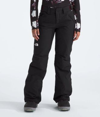 The North Face Mens The North Face Freedom Snow Pants Black Insulated Waterproof DDR3110