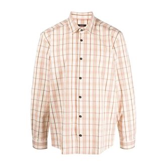 PESERICO Caff&egrave; Overshirt - Heren - Casual Overhemden - Beige - S - Katoen - Overhemden