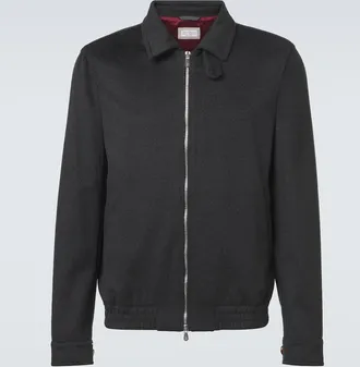 Brunello Cucinelli Virgin wool blouson jacket