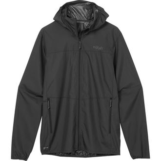 RAB Windgather Hooded Jacket - Mens in Black at Nordstrom, Size X-Large