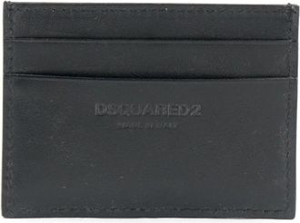 Dsquared2 Heritage Portemonnee - Heren - Portefeuilles - Zwart - ONE Size - Leer - Accessoires