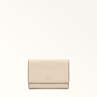 Furla Camelia Portafoglio Compatto Ballerina I Rosa Pelle Stampata Donna