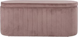 Maisons du monde Banco ba&uacute;l rosa