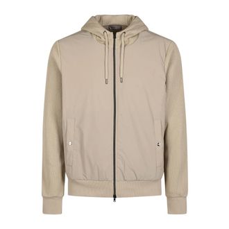 Herno Heren, Sweatshirts & Hoodies, Beige, Maat: XL Nylon