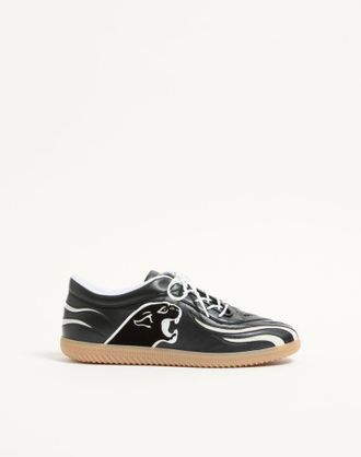 Valentino Garavani Sneaker Kicky In Nappa Uomo NERO 40.5