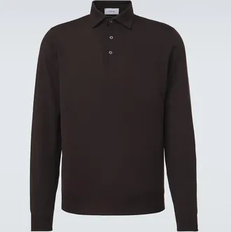 Lardini Virgin wool polo sweater