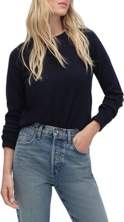 Favorite Daughter The Ryann V-Neck Cashmere Sweater in Navy at Nordstrom, Size X-Small