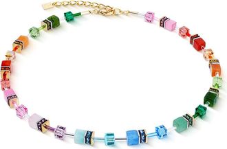 Coeur de Lion Geocube Iconic Precious Necklace in Rainbow at Nordstrom