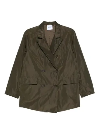 Aspesi Blazer met dubbele rij knopen - Groen