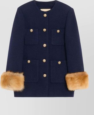 Valentino Garavani wool single breasted coat