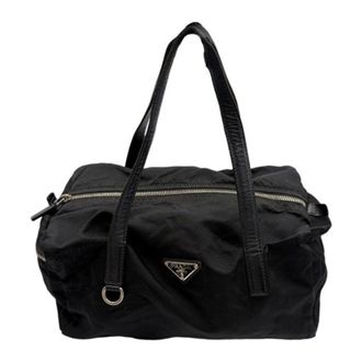 Prada Black Boston Bag (Pre-Owned)