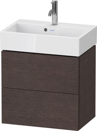 Duravit L-cube Mueble De Ba&ntilde;o De Pared Compact, 2 Cajones, Ancho: - Duravit