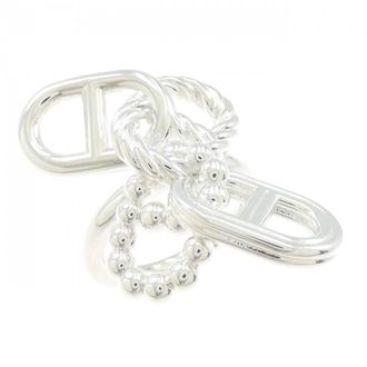 Herm&egrave;s Silver 925 Band Ring (Pre-Owned)