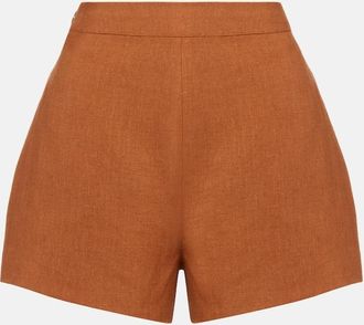 Possé Shorts Perri in lino