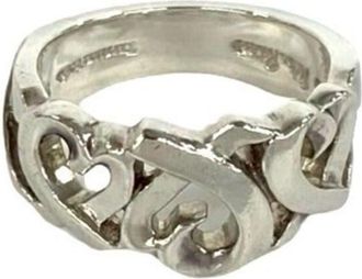 Tiffany & Co. Silver Silver 925 Band Ring (Pre-Owned)