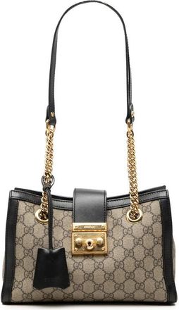 Gucci Pre-owned Gucci Small GG Supreme Padlock Tote Ladies J2Q6J8Y61EYV8APA