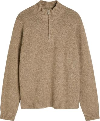 Won Hundred Viaan knitted sweater - men - Wool/Silk - S - Neutrals