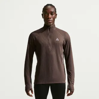 Nike Mens ACG Trail Midlayer Half-Zip Top Gray Xxxl