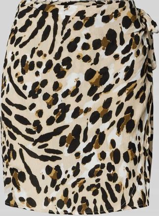 Ichi Wickelrock mit Schleifen-Detail Modell MARRAKECH in Beige, Gr&ouml;&szlig;e XXL