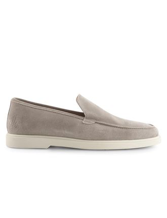 Rehab loafer beige met witte zool SIMON leer