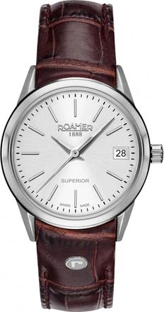 Roamer Superior 3H Horloge - Dames - Horloges - Grijs - ONE Size - Accessoires