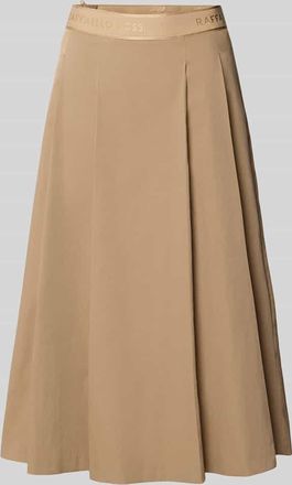 Raffaello Rossi Raffaello Rossi Midirock mit Nahtrei&szlig;verschluss Modell Vivian in Camel, Gr&ouml;&szlig;e 42