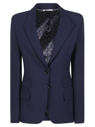 Elisabetta Franchi Tailored Polyester-Blend Long-Sleeve Jacket
