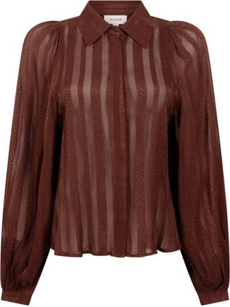 Aaiko Dames, Blouses & Shirts, Rood, Maat: S