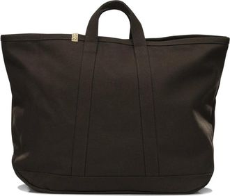 Visvim Canvas Rime Tote - Heren - Shoppers - Bruin - ONE Size - Katoen - Tassen