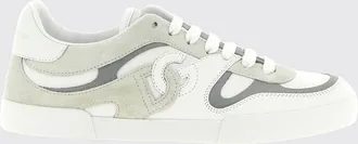 Dolce & Gabbana Sneakers Portofino in pelle di vitello bicolor con monogram DG