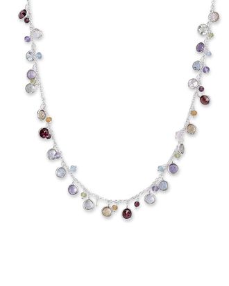 Samuel B. Silver Gemstone Necklace