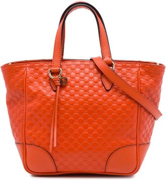 Gucci Pre-owned Gucci Small Microguccissima Bree Satchel Ladies OVWF4GK496ISMFCG