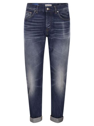 Dondup Icon Denim-Hose mit f&uuml;nf Taschen