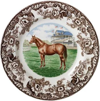 Spode Woodland Horses 10.5 Dinner Plate in Thoroughbred at Nordstrom