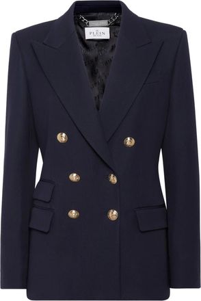 Philipp Plein Donna, Giacche, Blu, XS, new