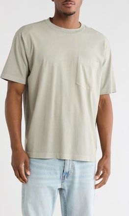 Abound Acid Wash Pocket T-Shirt in Green Chaparral at Nordstrom Rack, Size Xx-Large