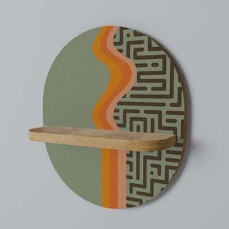 OEM Soluciones Simples Estante Ovalado