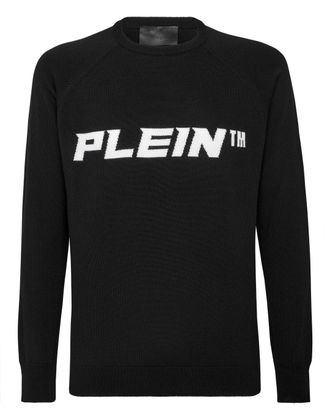 Philipp Plein Wool Pullover Round Neck LS
